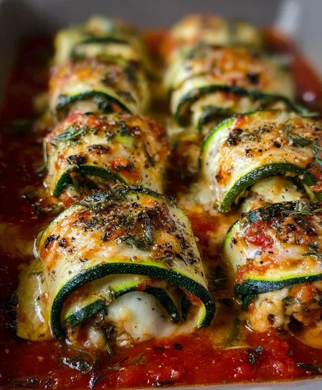 Vegan Zucchini Rollatini
