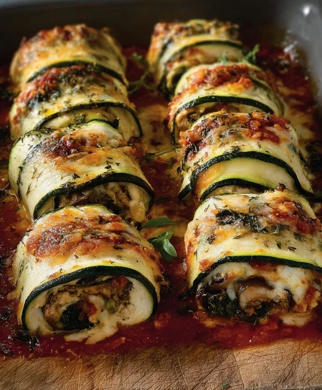 Vegan Zucchini Rollatini
