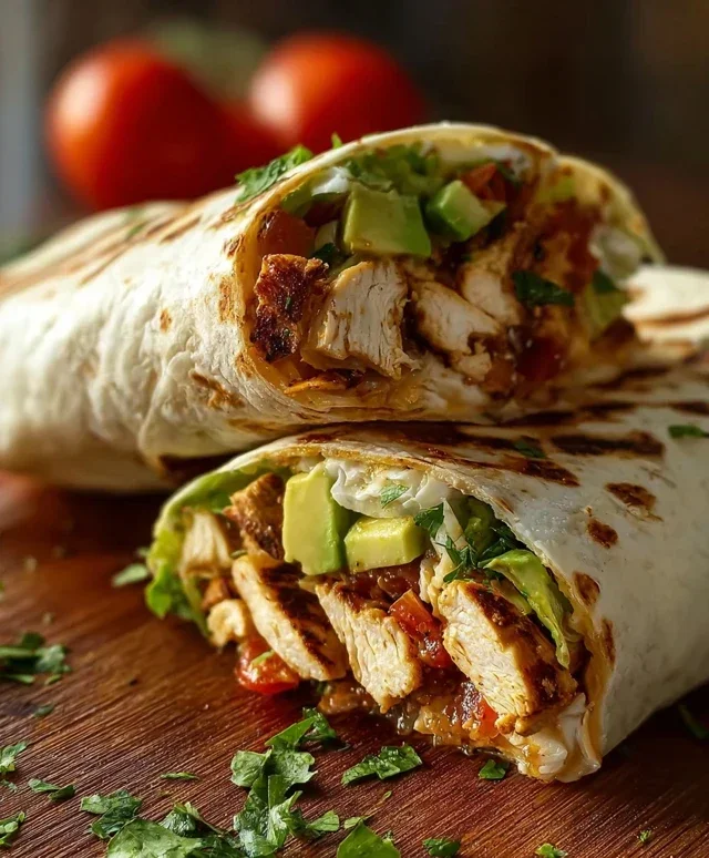 Chicken Avocado Wrap