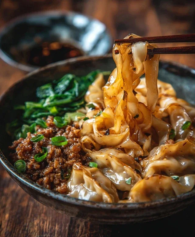 Potsticker Noodle Bowl