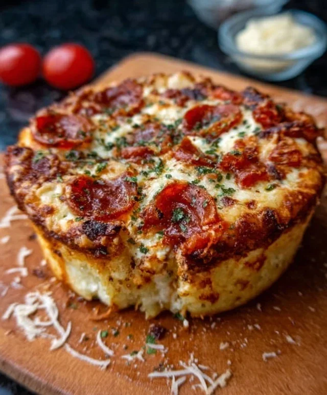 Cottage Cheese Pizza Bowl