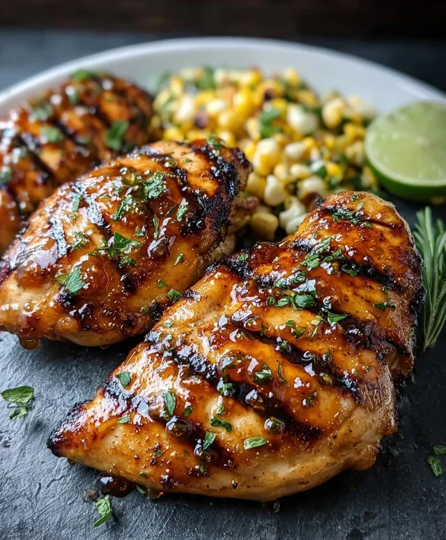 Grilled Hot Honey Chicken
