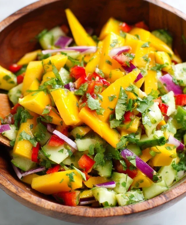 Healthy Mango Salad