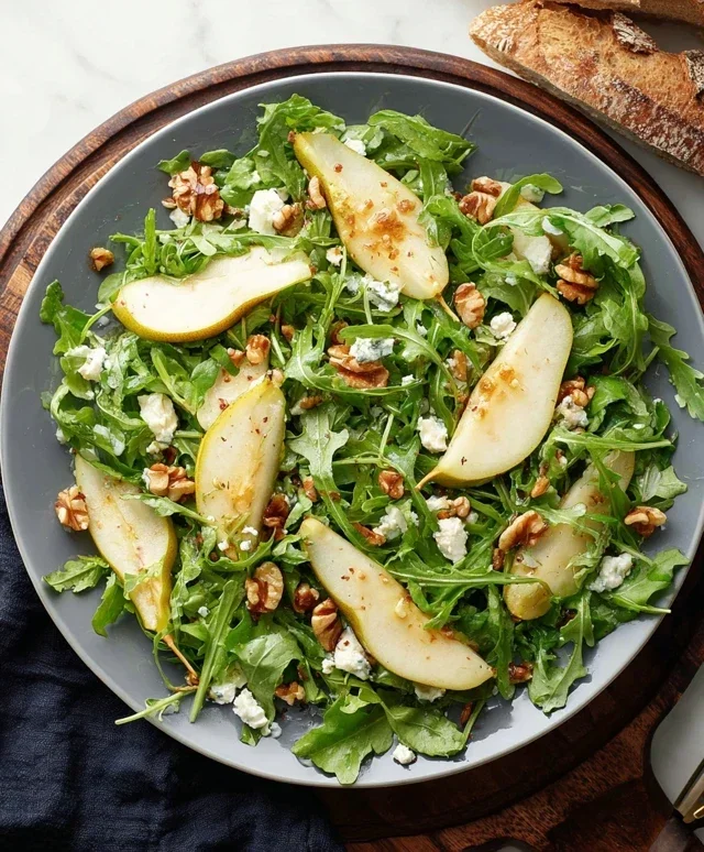 Arugula Pear Salad