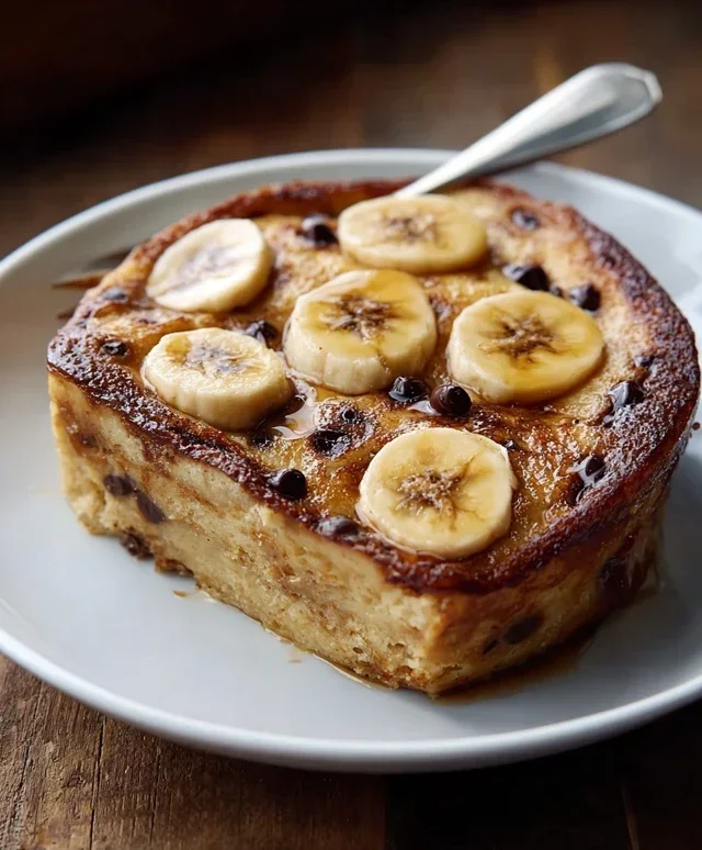 Gluten Free Banana Pancake Bake