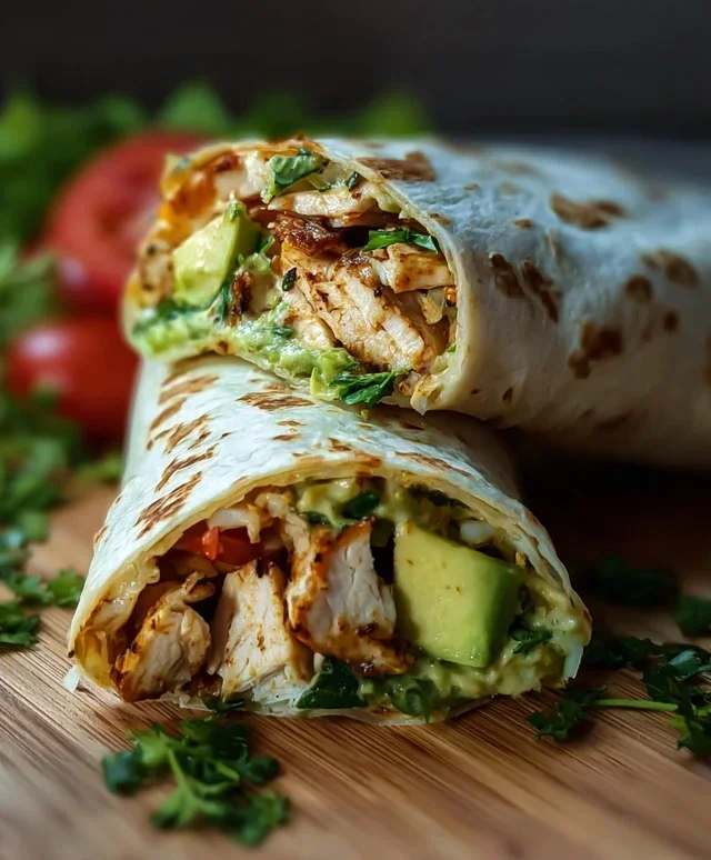 Chicken Avocado Wrap