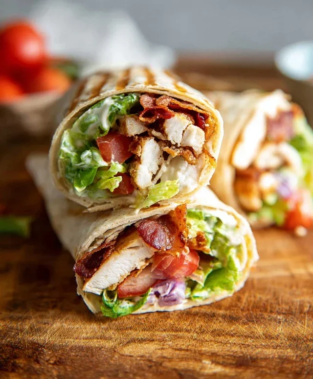 Crispy Chicken Beef Beef Bacon Ranch Wrap