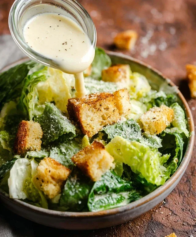 Homemade Caesar Salad Dressing
