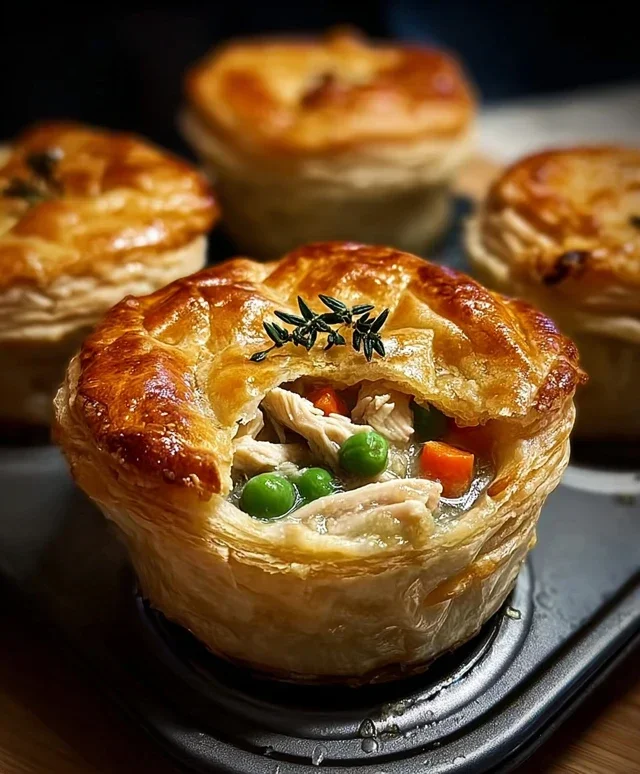 Mini Chicken Pot Pies