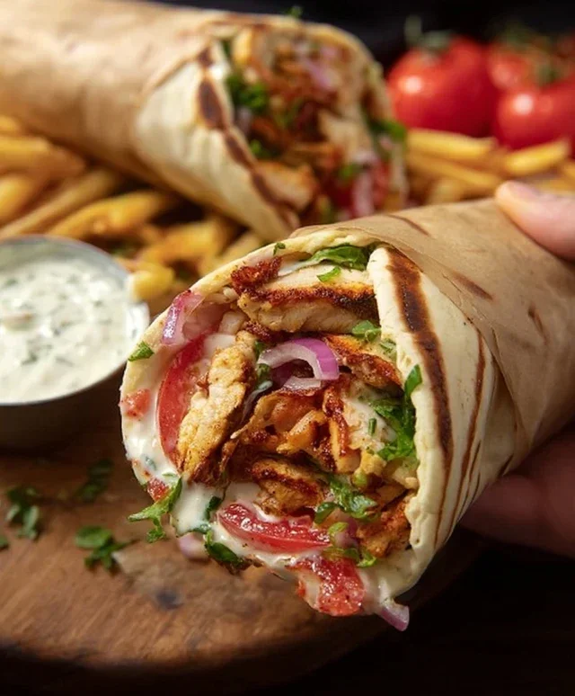 Chicken Shawarma Wrap