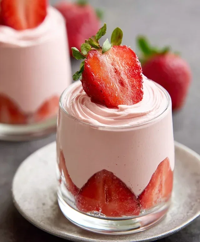 Strawberry Mousse