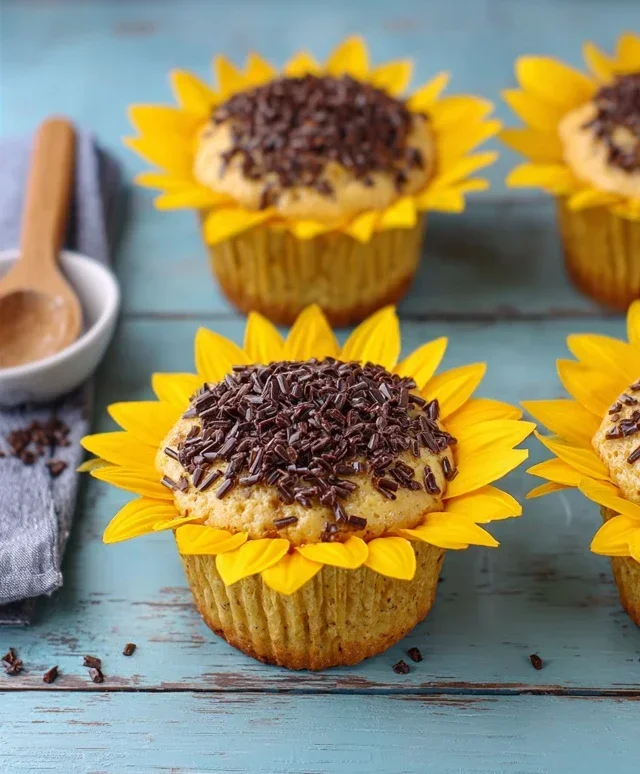 Sunflower Cupcakes.Html