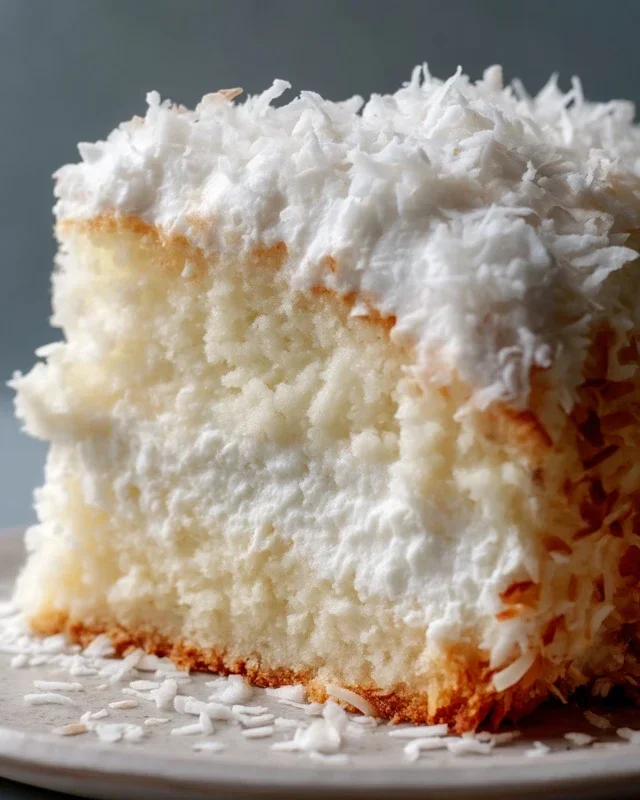 Sticky Coconut Cake