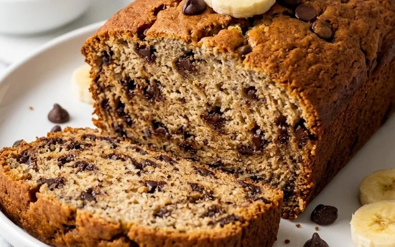 Easy Chocolate Chip Banana Bread