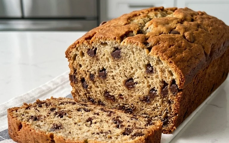 Easy Chocolate Chip Banana Bread
