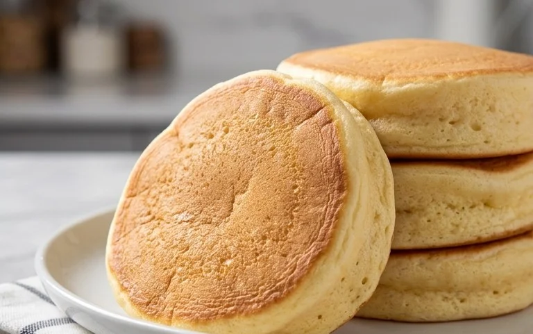 Fluffy Japanese Soufflé Pancakes