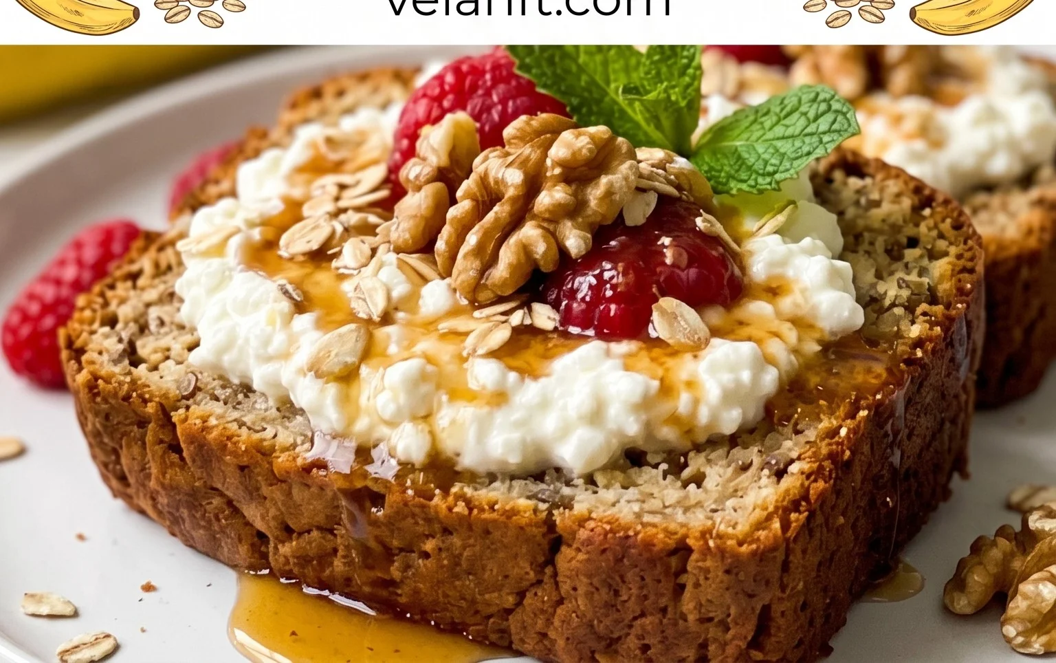 Cottage Cheese Banana Bread