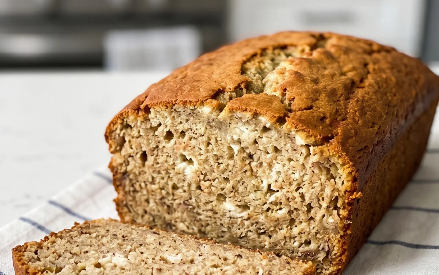 Cottage Cheese Banana Bread