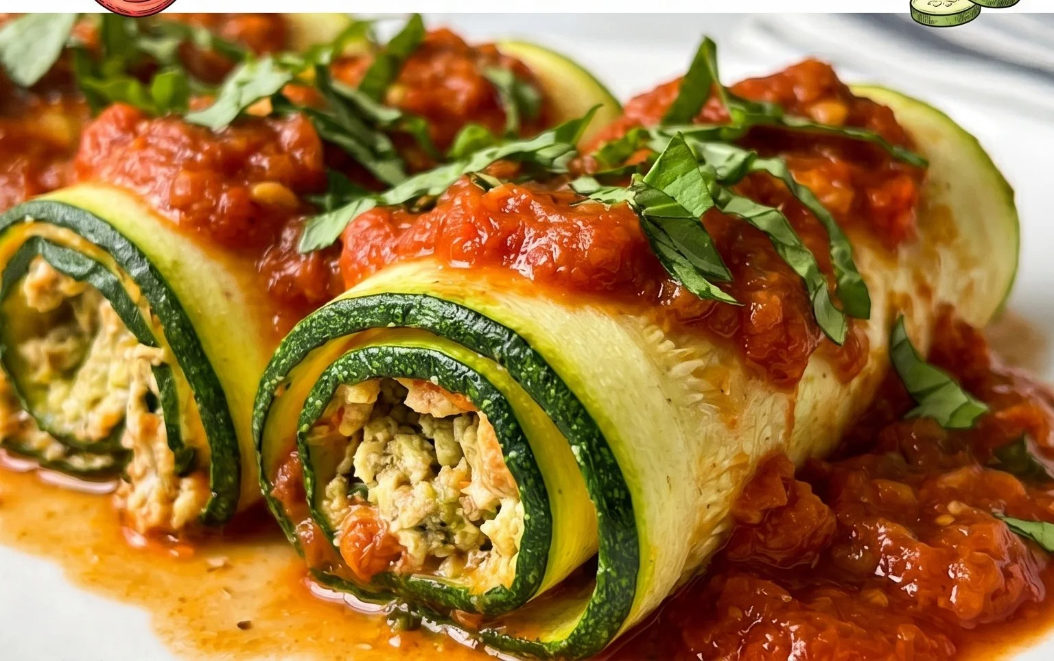 Vegan Zucchini Rollatini