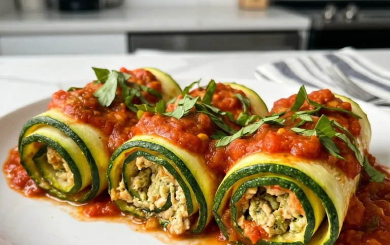 Vegan Zucchini Rollatini
