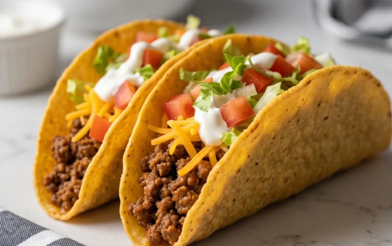 Crispy Ground Beef Tacos