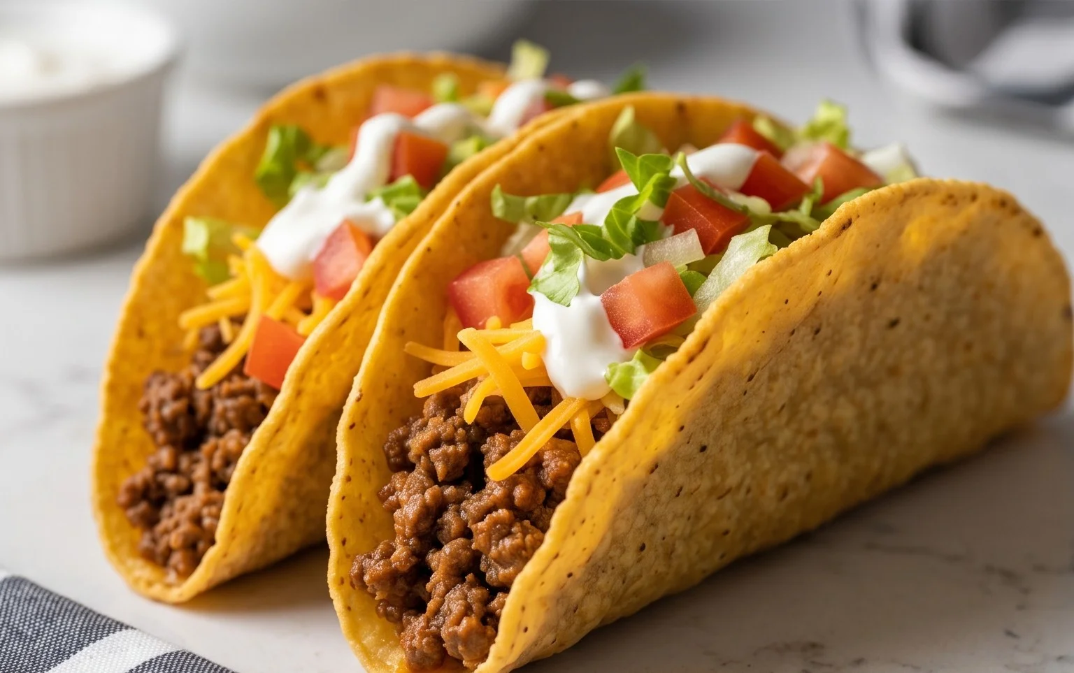 Crispy Ground Beef Tacos