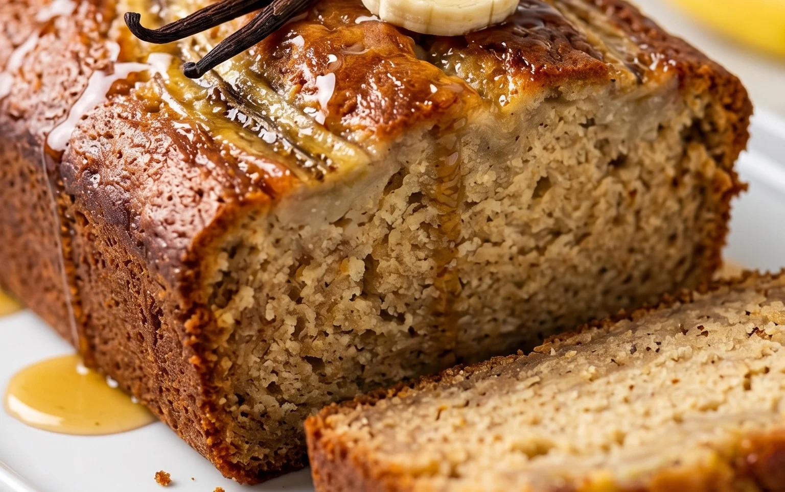 The BEST Honey Vanilla Banana Bread ~ Soft & Fluffy, Easy Recipe
