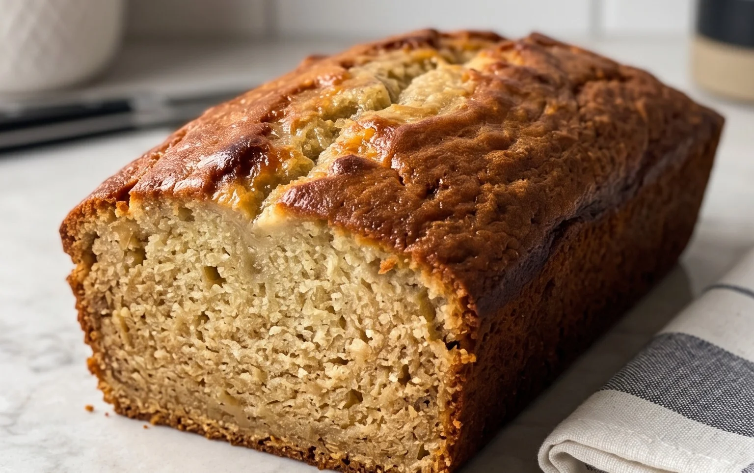 The BEST Honey Vanilla Banana Bread ~ Soft & Fluffy, Easy Recipe