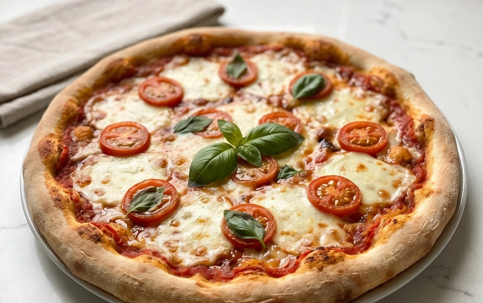 An excellent No Yeast Pizza Dough - quick easy homemade pizza!