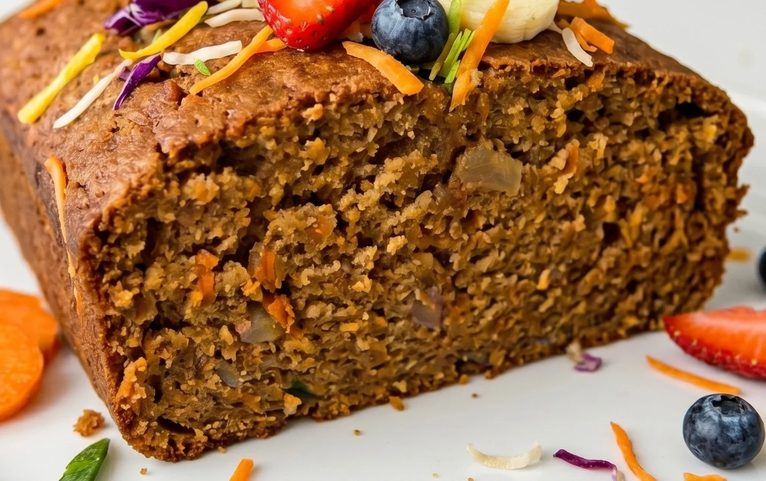 Dairy Free Carrot Cake Banana Bread