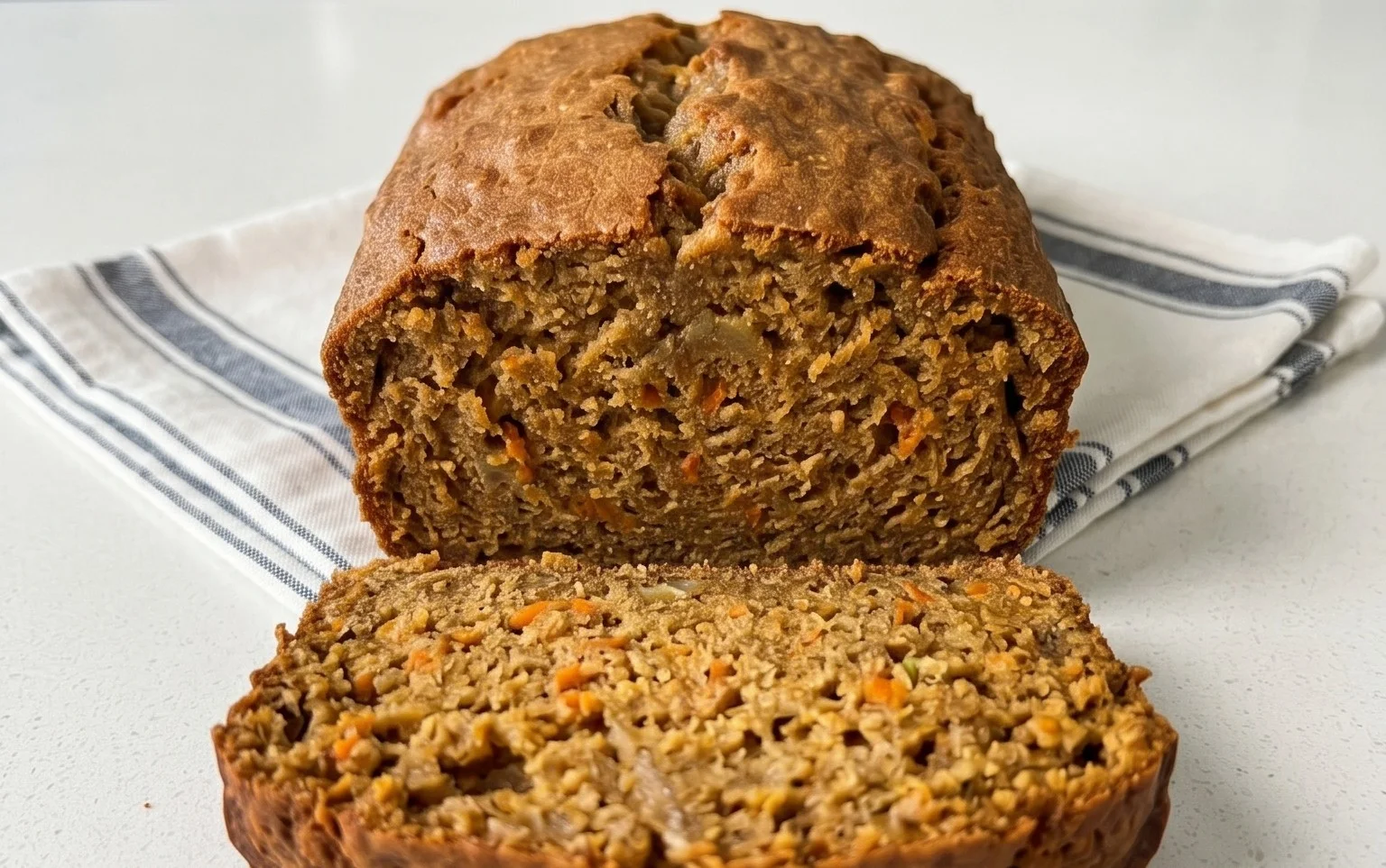 Dairy Free Carrot Cake Banana Bread