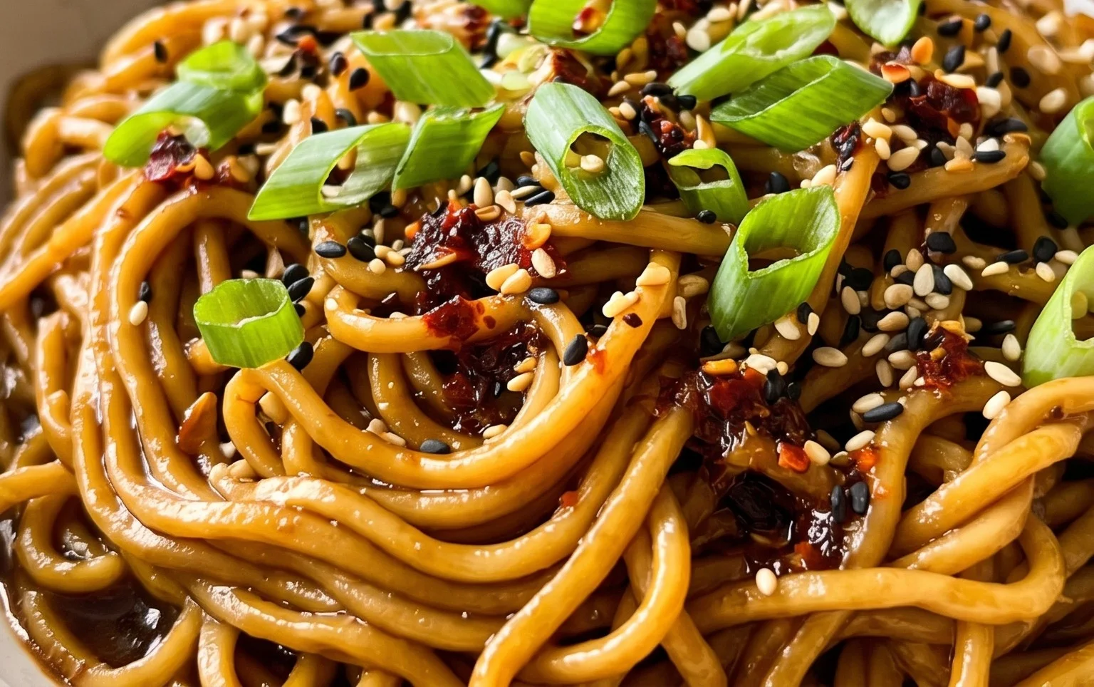 Easy Saucy Ramen Noodles