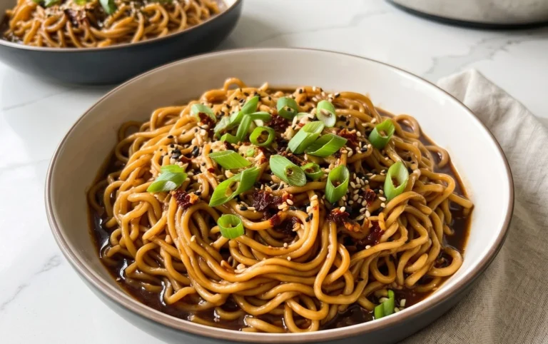 Easy Saucy Ramen Noodles