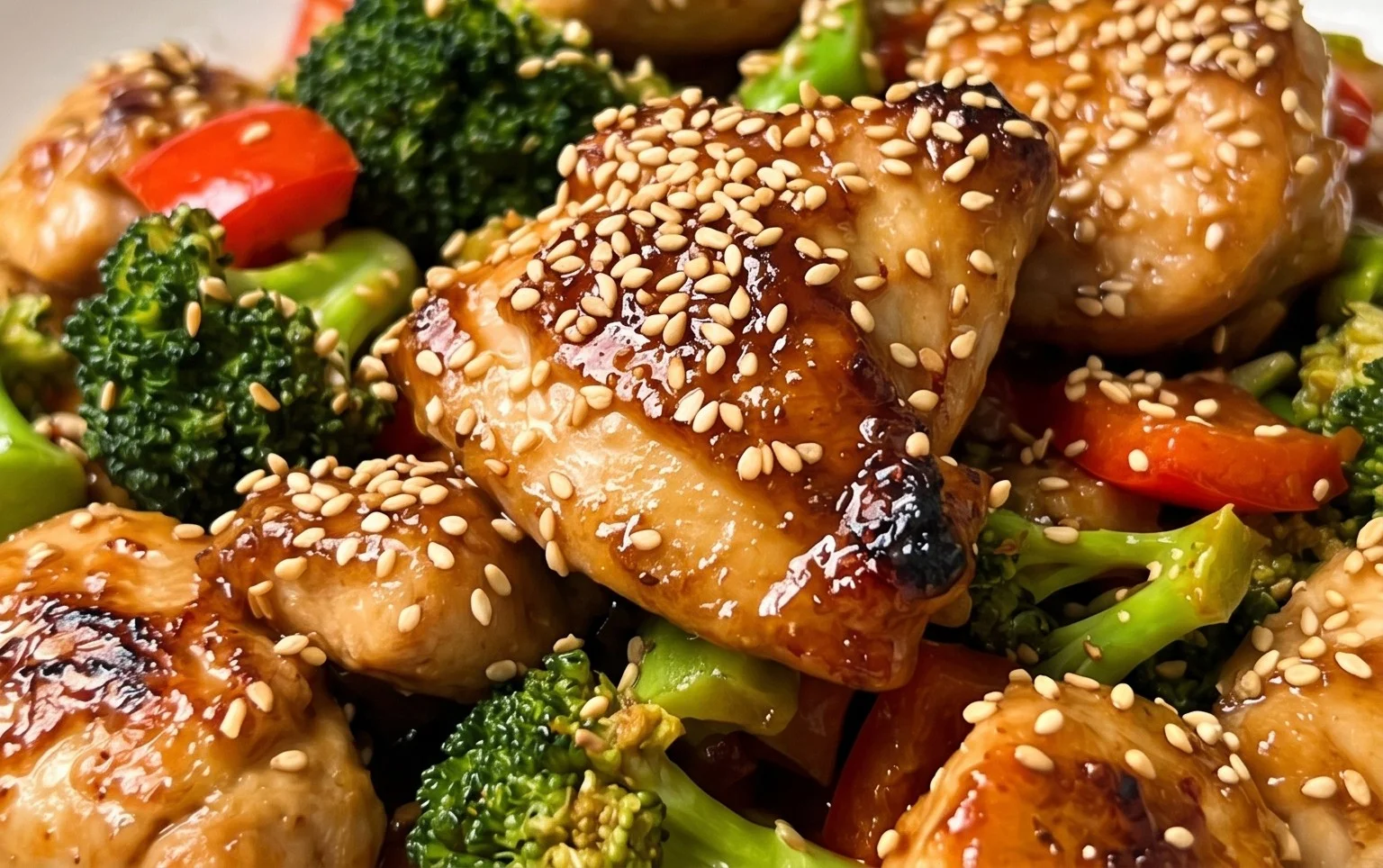 Healthy Sesame Chicken