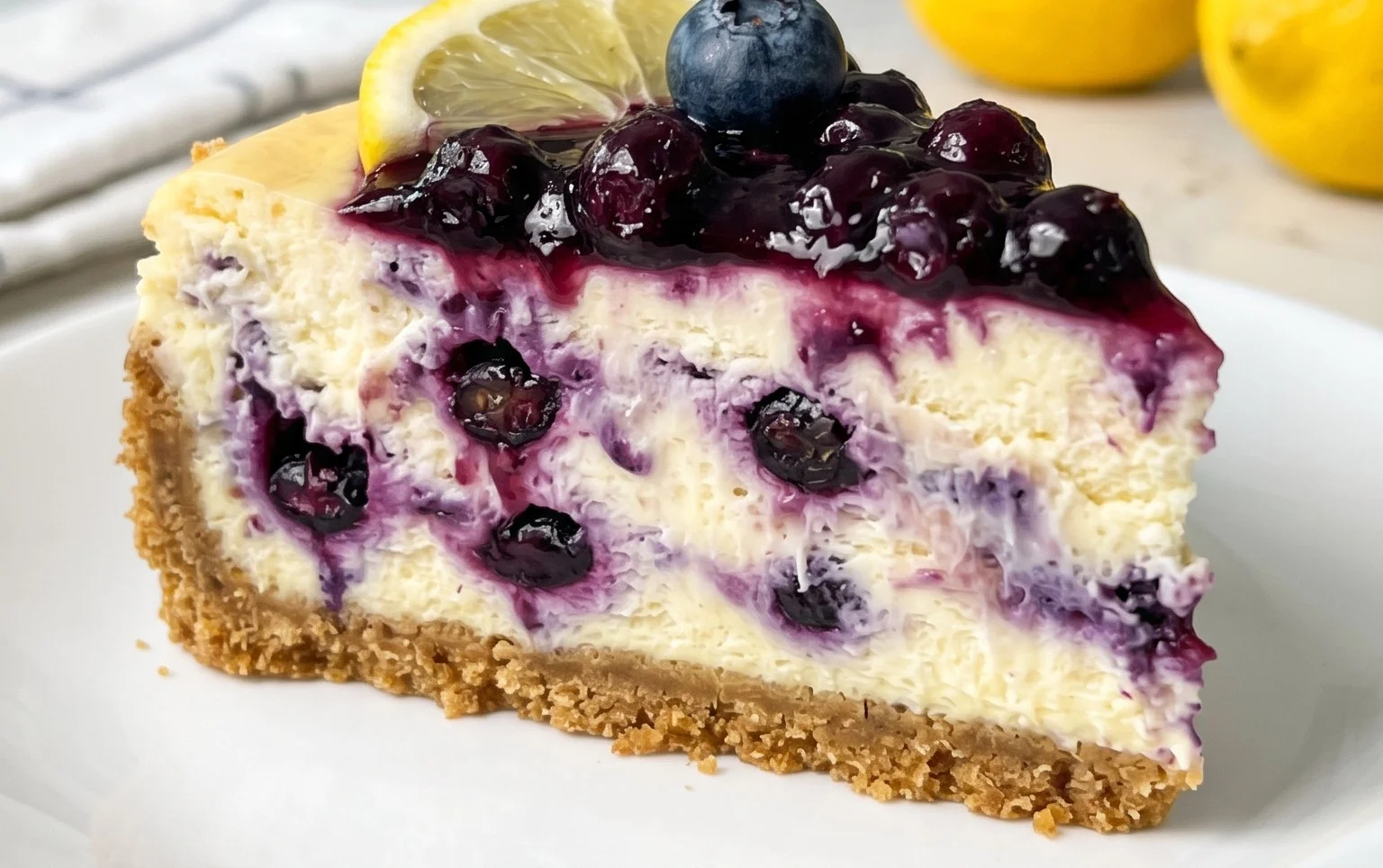 Lemon Blueberry Cheesecake