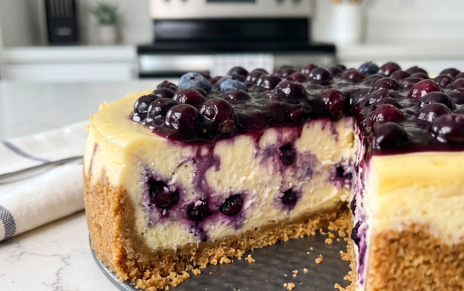 Lemon Blueberry Cheesecake