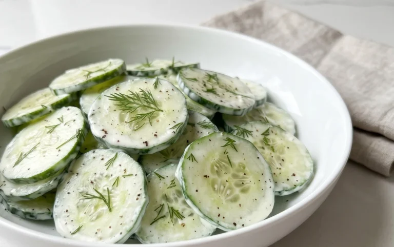 Polish Cucumber Salad