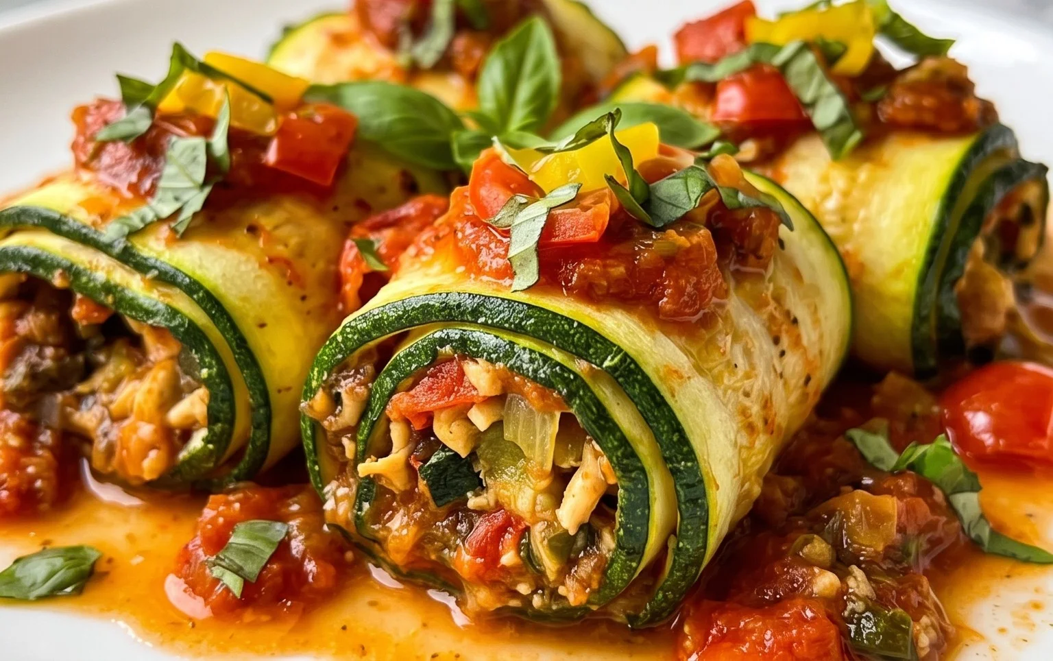 Vegan Zucchini Rollatini