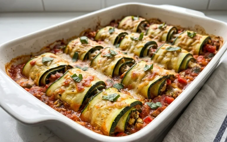 Vegan Zucchini Rollatini