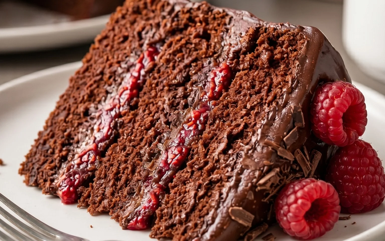 Chocolate Raspberry Cake