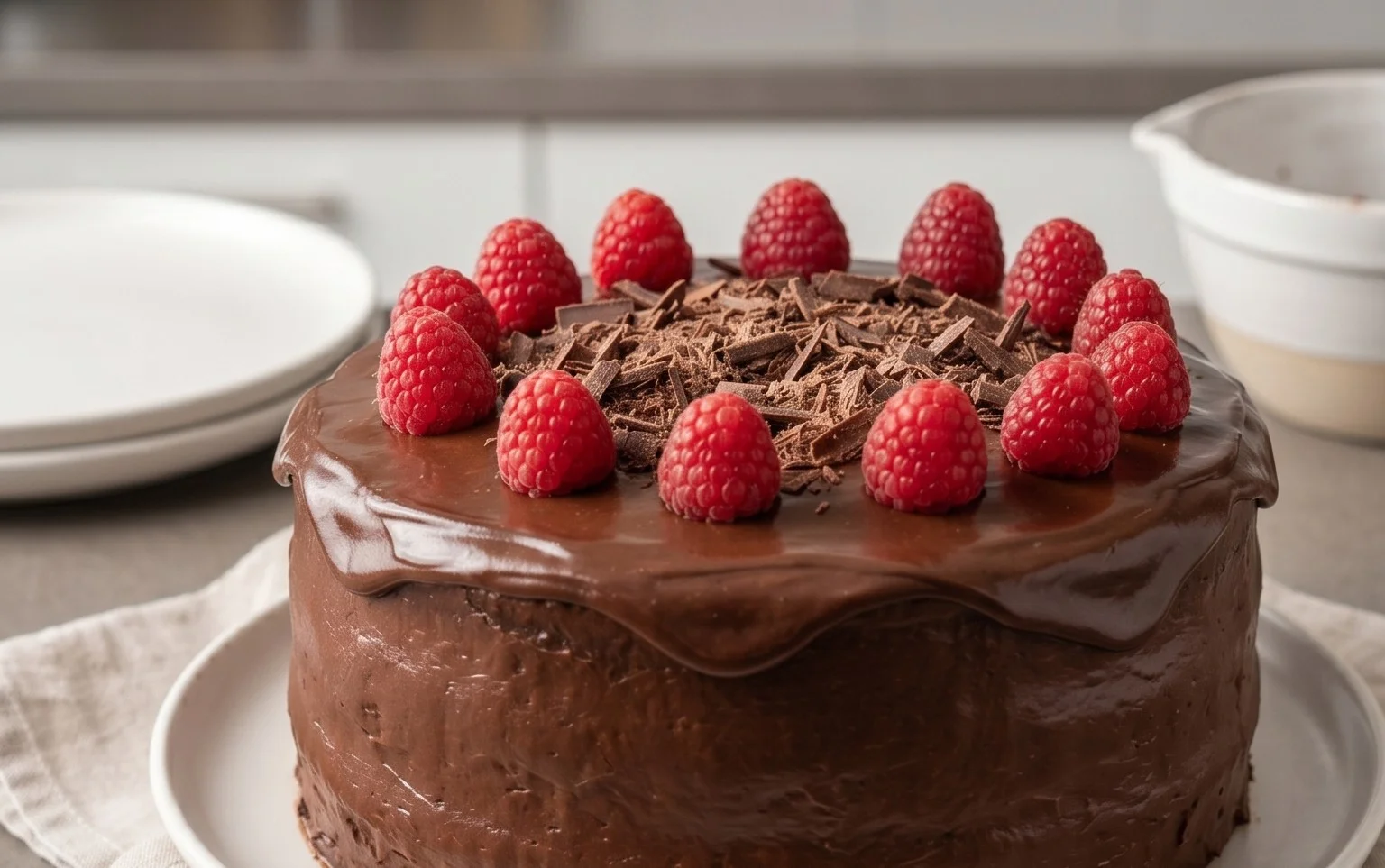 Chocolate Raspberry Cake
