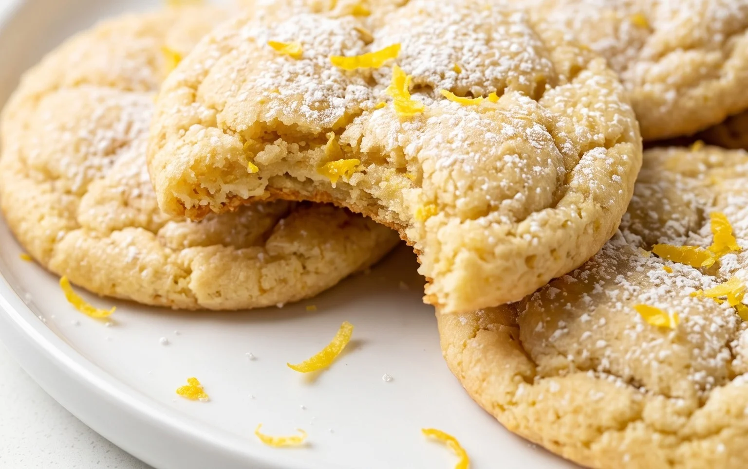 Soft & Chewy Lemon Cookies