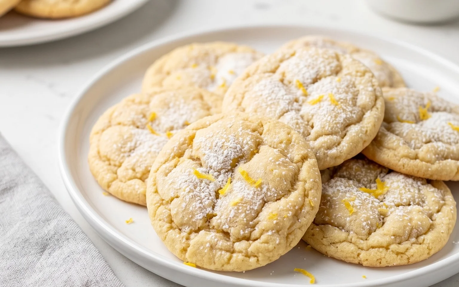 Soft & Chewy Lemon Cookies