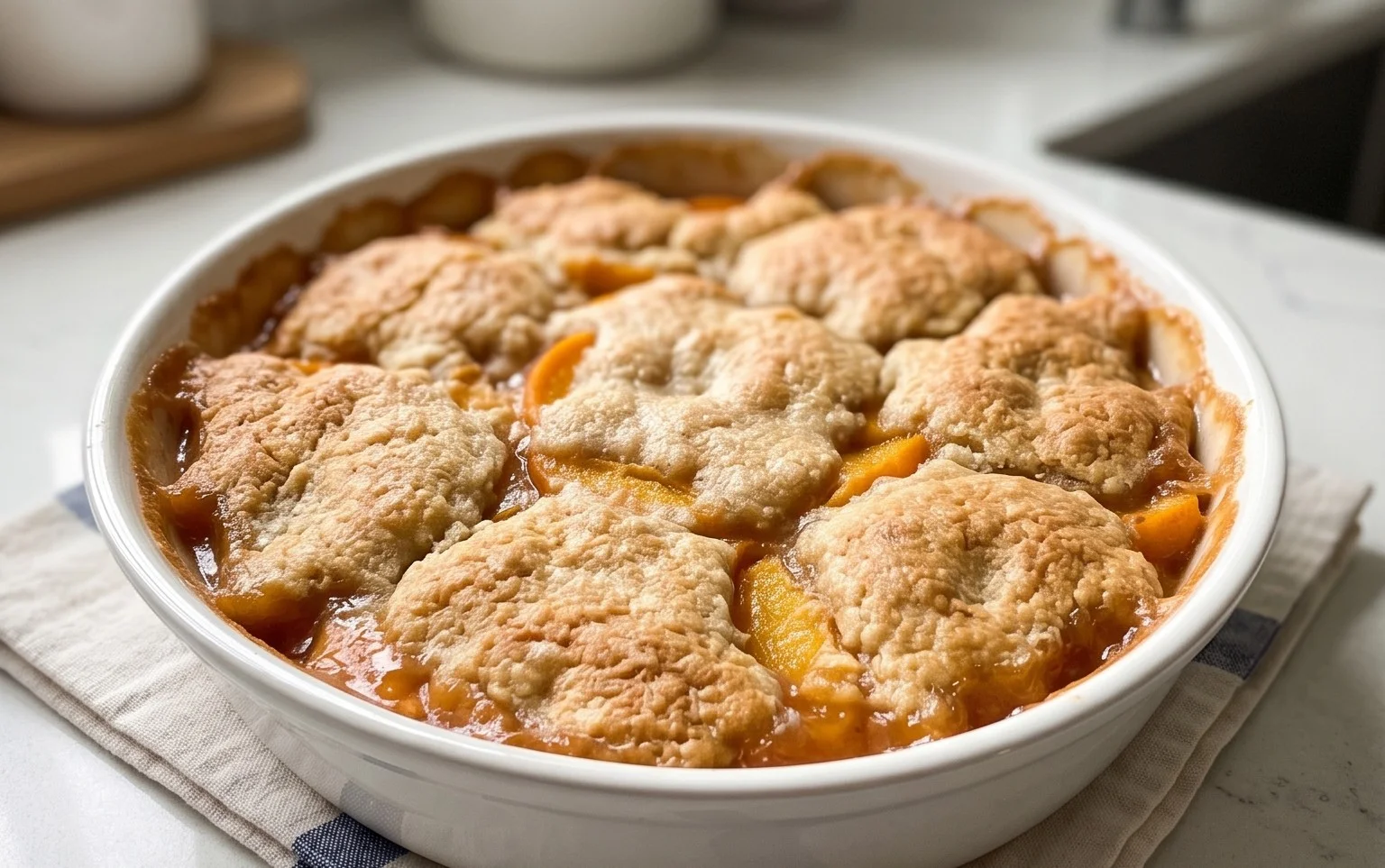 Fresh Peach Cobbler