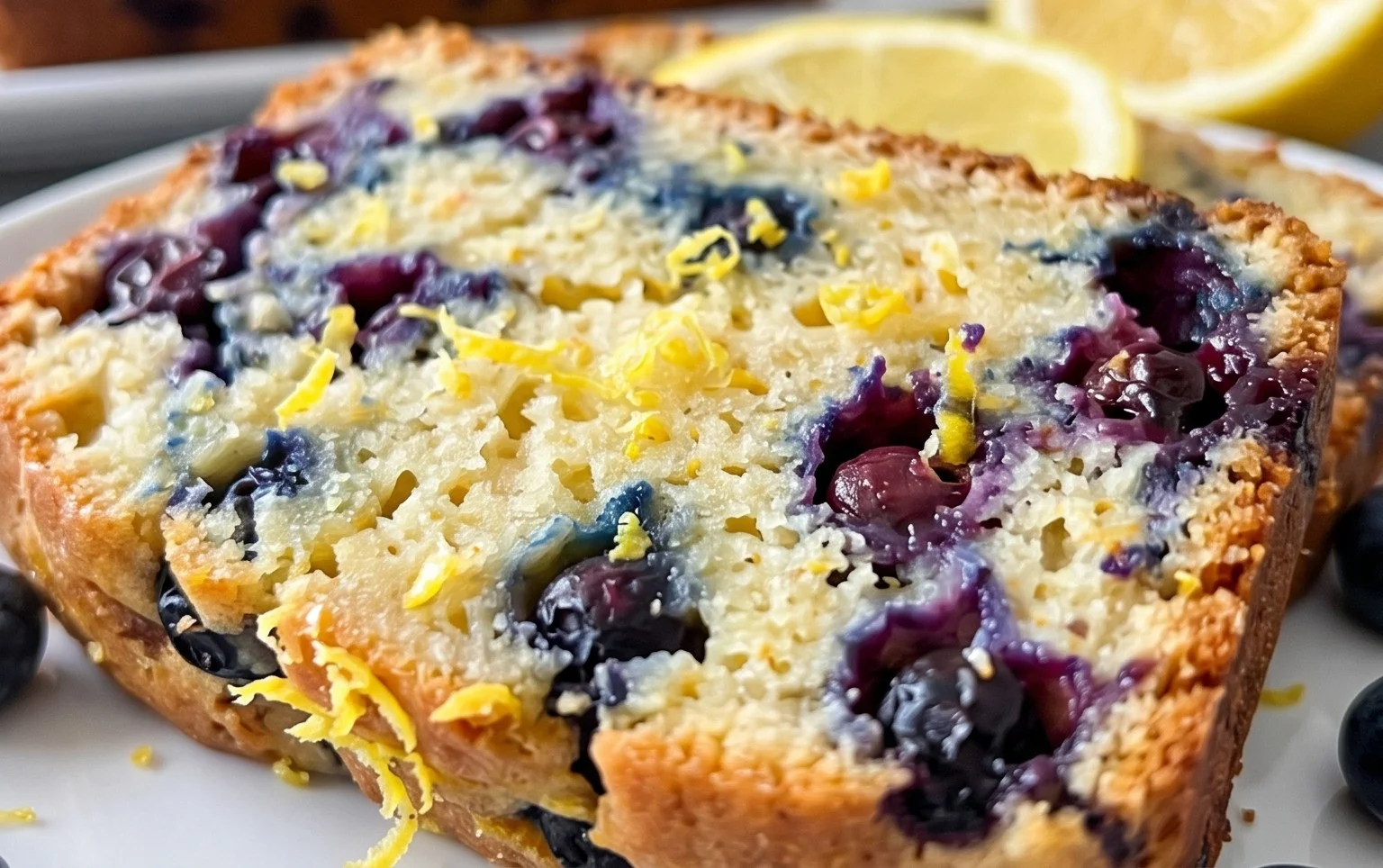 Blueberry and Lemon Loaf