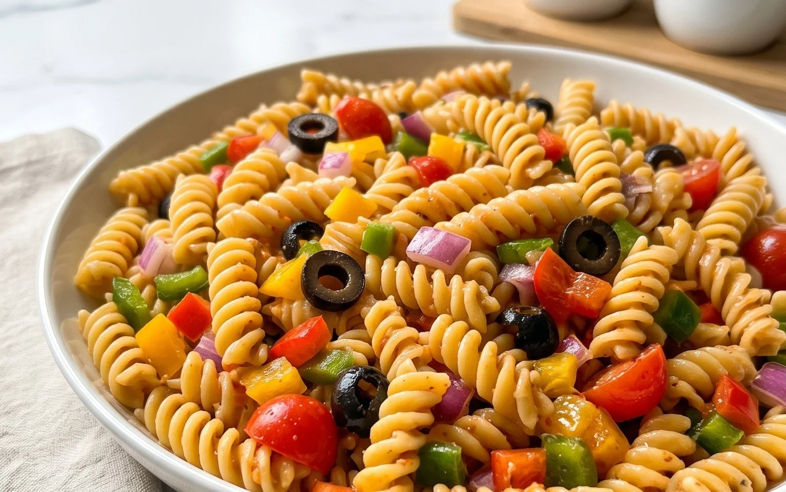 French Dressing Pasta Salad