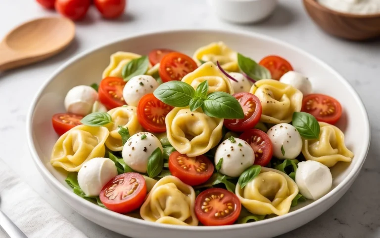 Tortellini Caprese Salad