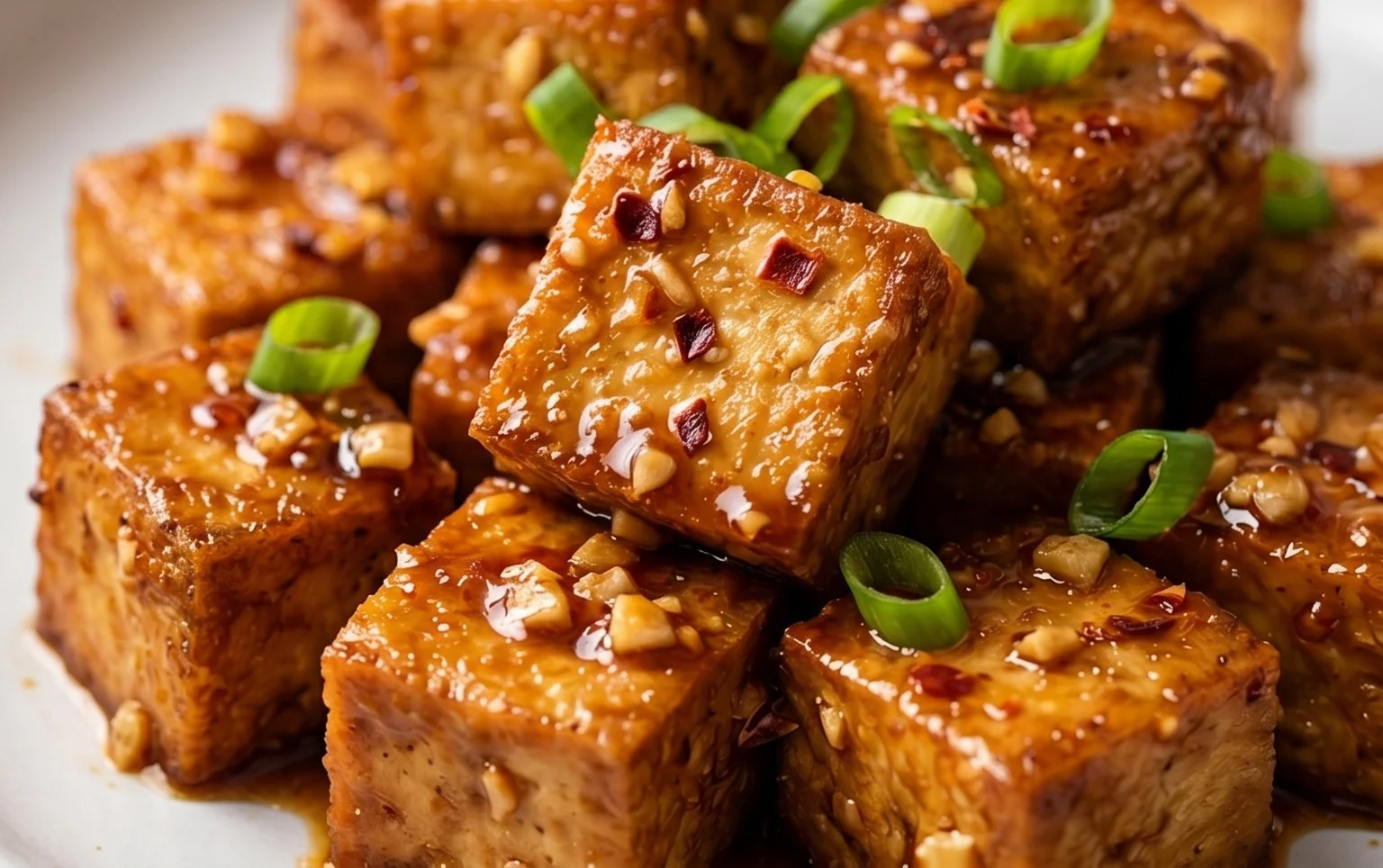 Honey Garlic Tofu