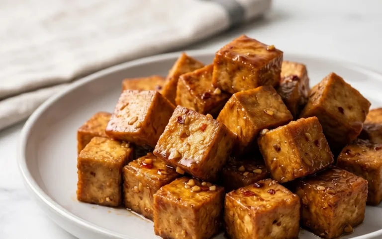 Honey Garlic Tofu