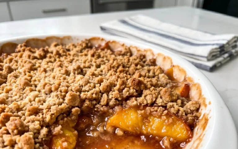 Peach Crisp